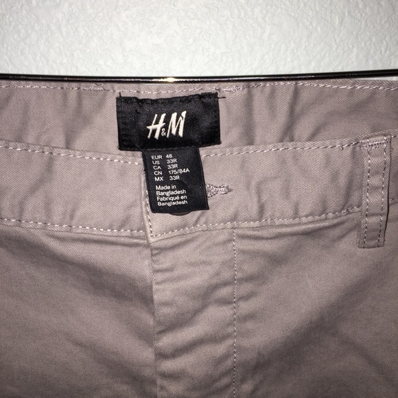 H&M gray slim fit pants - Picture 3 of 6